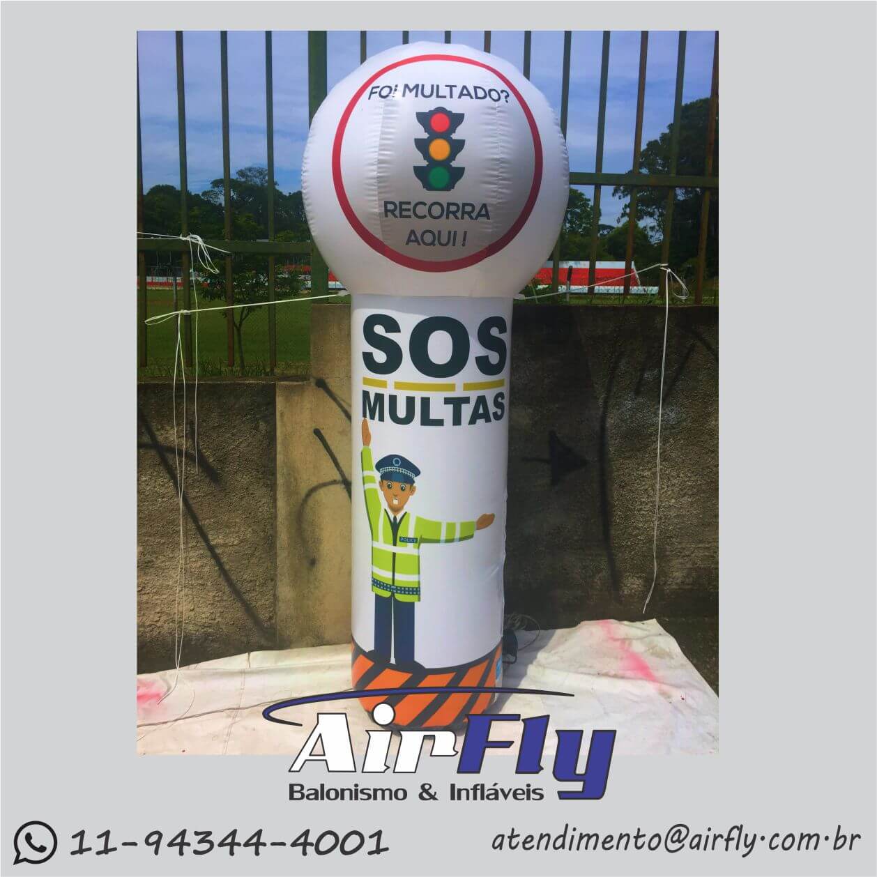Totem Inflável