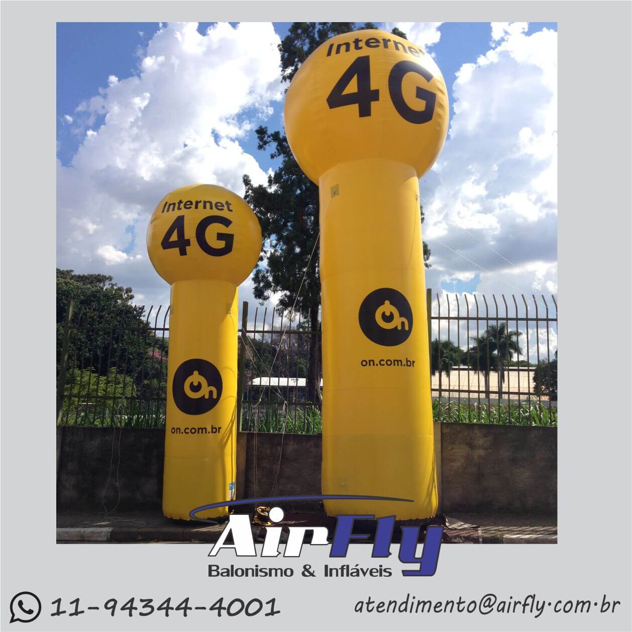 Totem Inflável