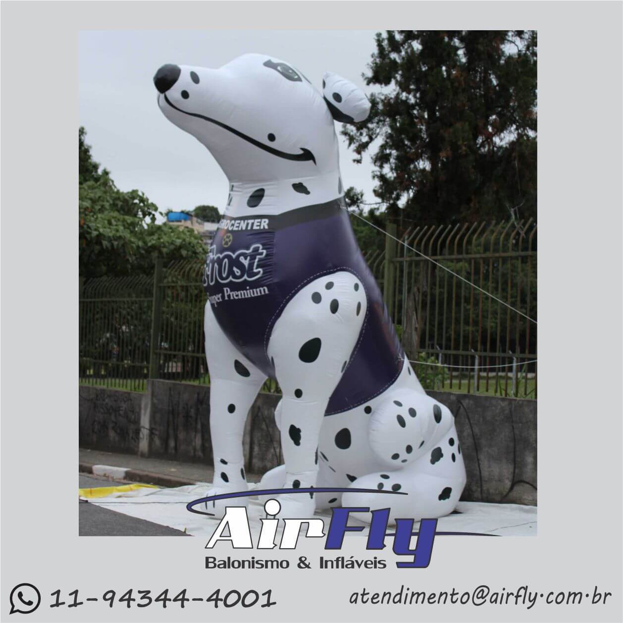Mascotes e Bonecos Infláveis