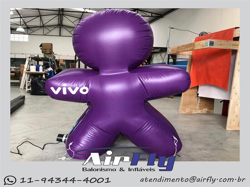 Mascotes e Bonecos Infláveis