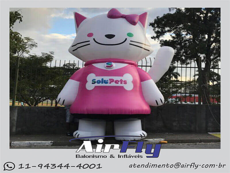 Mascotes e Bonecos Infláveis