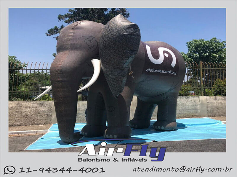 Mascotes e Bonecos Infláveis